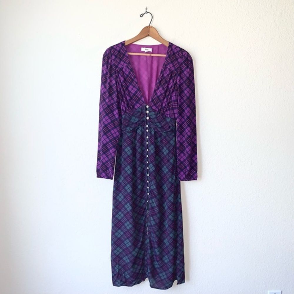 Rahi Colorblock Plaid Trista Dress size XS